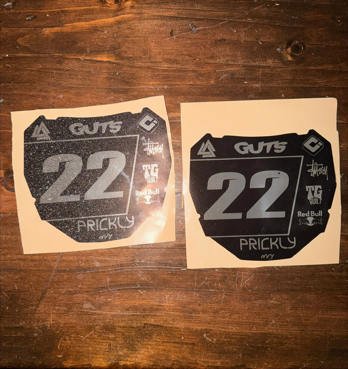 Predesigned E Ride Pro Rear Fender Decal