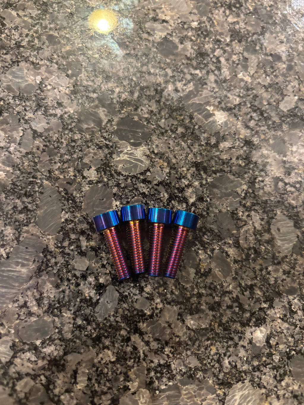 Peg Bracket Titanium Bolts