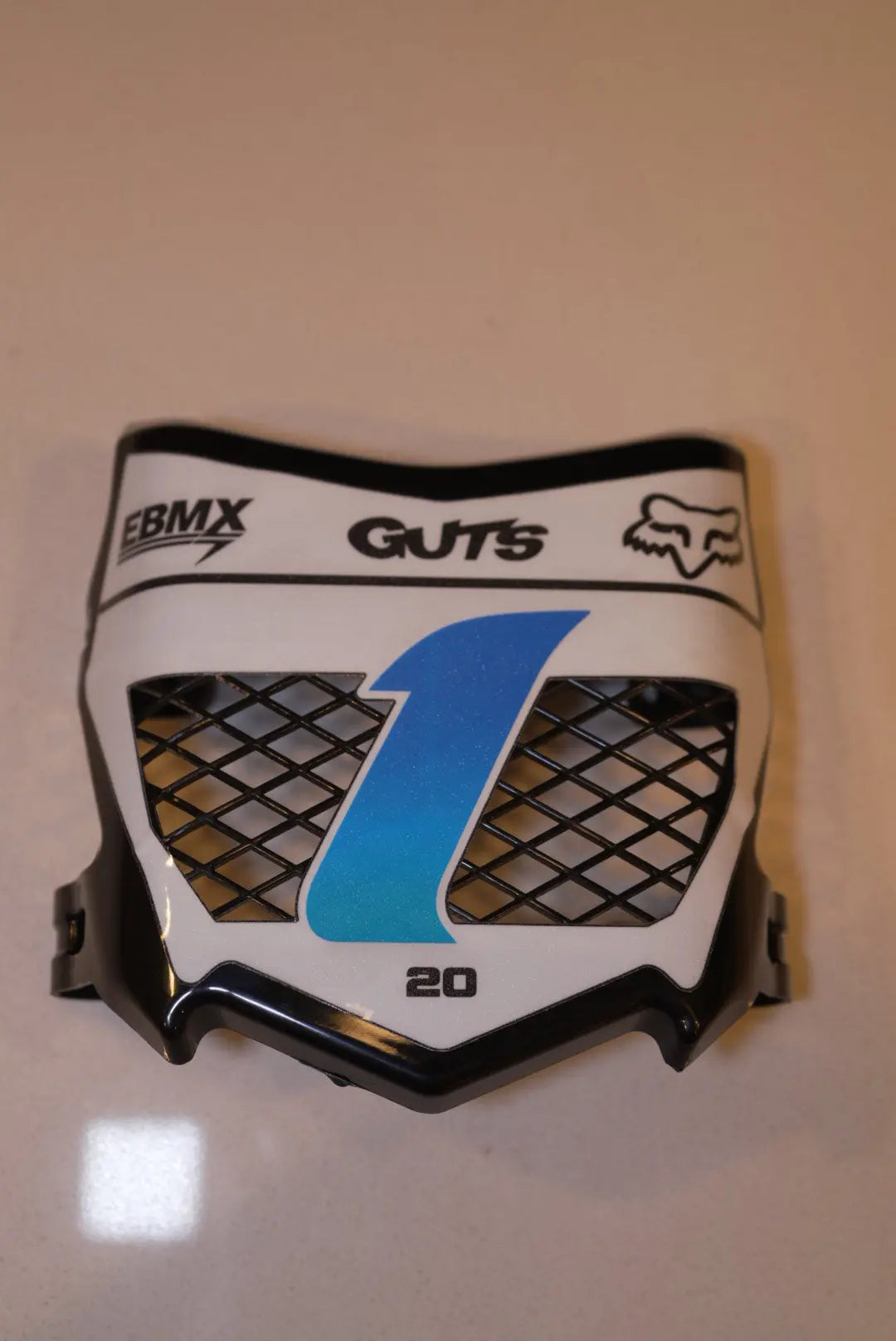 V1 White Vented Plates