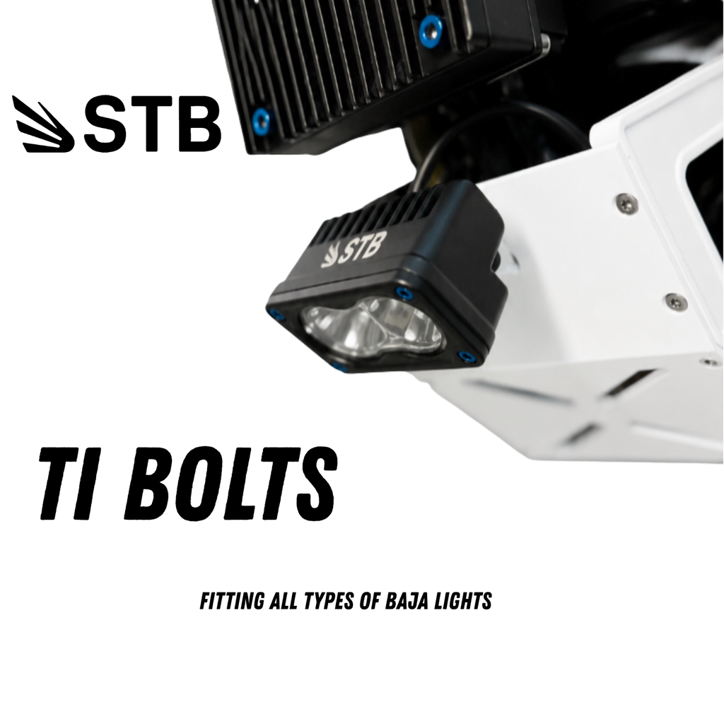 Titanium Bolt Kit for E-Bike Lights