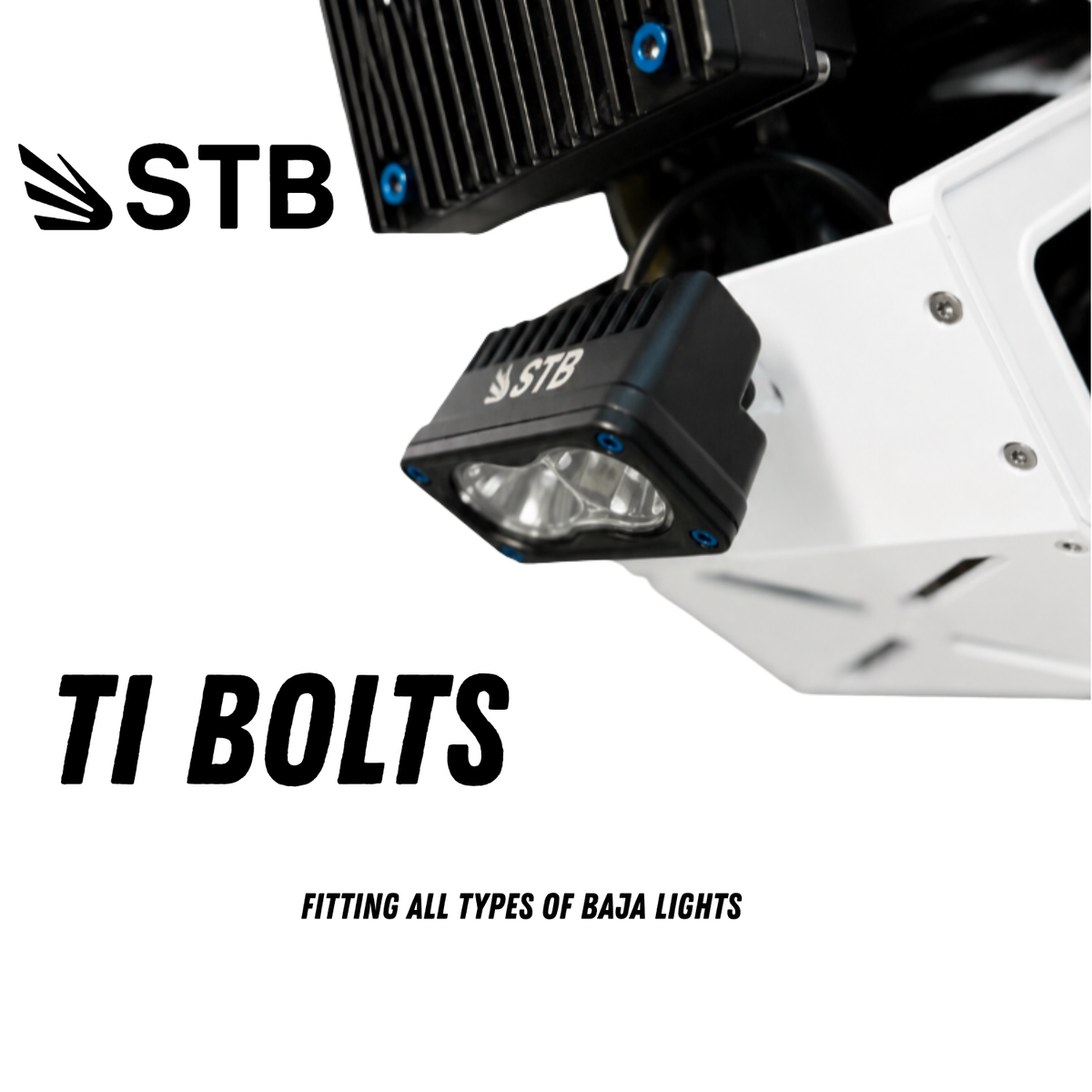 Titanium Bolt Kit for E-Bike Lights
