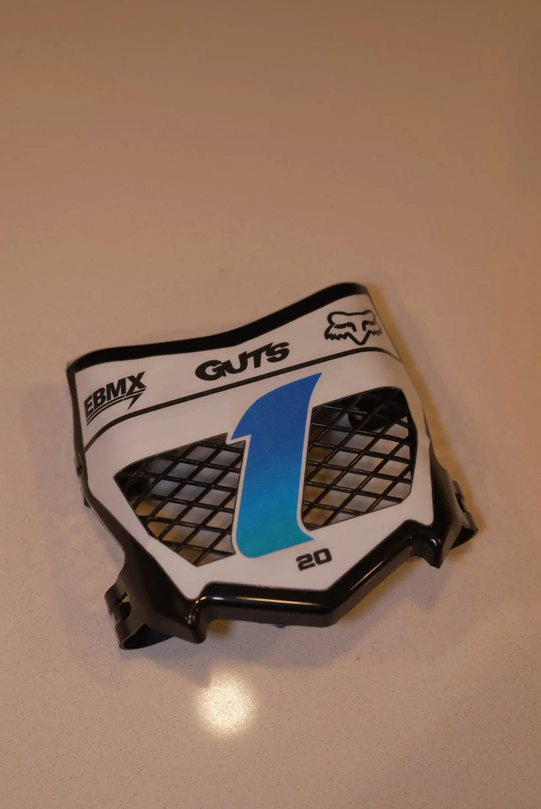 V1 White Vented Plates